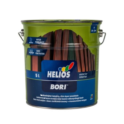 Helios Bori tenkovrstvá lazura 5 l borovice – Zbozi.Blesk.cz