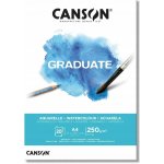 Canson Graduate Watercolour Skicák v lepené vazbě A4, 250g, 20 listů – Zboží Dáma