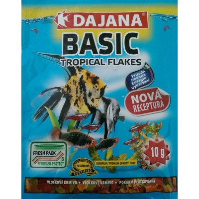 Dajana Basic Tropical Flakes 10 g – Zboží Mobilmania