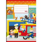 Notes Školní sešit A5 linka 16 mm 512 – Zboží Mobilmania