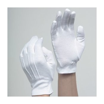 Denny´s Číšnické nebo taneční rukavice bílá