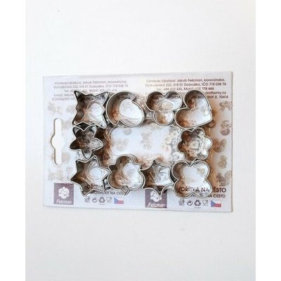 Výroba vykrajovátek a dortových forem Jakub Felcman Sada mini vykrajovaček - nerez (1,3 cm) – Hledejceny.cz