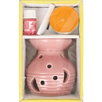 Rook Tex Keramická aroma lampa set starorůžový – Zboží Dáma