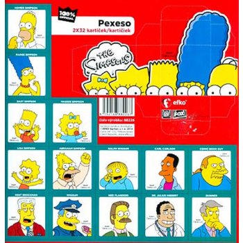 Efko Pexeso: The Simpsons