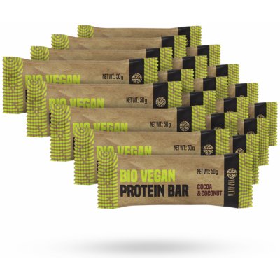 VanaVita BIO Vegan Protein Bar 20 x 50 g – Sleviste.cz