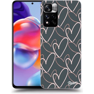 Pouzdro Picasee silikonové Xiaomi Redmi Note 11 Pro+ 5G - Lots of love čiré – Hledejceny.cz