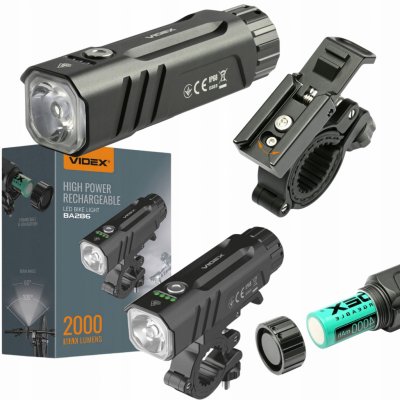 Videx 20W 2000 lm 5000K IP68 USB set černé – Zboží Dáma