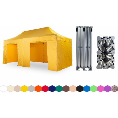 TENTino BIG HEXAGON EXTREME 4x8 m 4A ŽLUTÁ – Hledejceny.cz