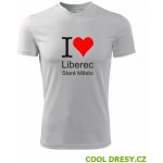 Tričko I love Liberec Staré Město Tričko Liberec Staré Město bílé – Sleviste.cz