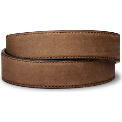 Pásek Kore Essentials kožený buffalo brown – Zboží Dáma
