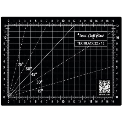 Řezací a podložka na myš TEXI BLACK 22 x 15 cm, 5vrstvá, zesílená – Zboží Dáma