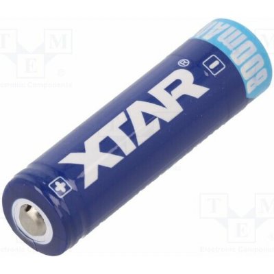 XTAR 14500 800 2.5A BUTTON TOP Akum: Li-Ion; 14500; 3,7V; 800mAh; Ø14,3x50,3mm; 2,5A; 1ks. – Zboží Živě