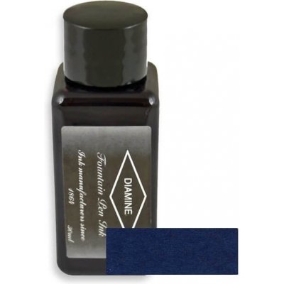 Diamine Blue Black 30 ml lahvičkový inkoust DIA202