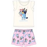 Bluey licence Dívčí pyžamo Bluey smetanová růžová – Zboží Mobilmania