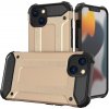 Pouzdro a kryt na mobilní telefon Apple Pouzdro Mezamo Hybrid Armor Case iPhone 13 golden
