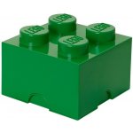 LEGO® úložný box 25 x 25 x 18 cm tmavě zelená – Zboží Dáma