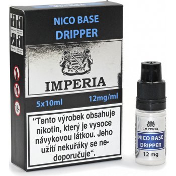 Boudoir Samadhi s.r.o. IMPERIA Nikotinová báze Dripper 30/70 12mg 5x10ml