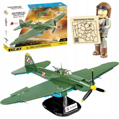 Cobi 5744 II WW Iljušin Il-2 Šturmovik, 1:32, 636 k, 2 f – Hledejceny.cz