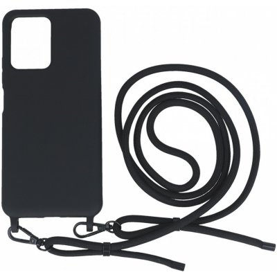 TopQ Simple Xiaomi Redmi Note 12 černé se šňůrkou – Zboží Mobilmania