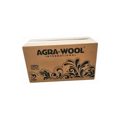 Agra-Wool Starting Block 75x75x65 mm, pěstební kostka s velkou dírou 224ks box – Hledejceny.cz