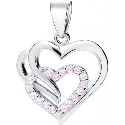 Olivie Stříbrný přívěsek Spojená srdce 4837 – Sleviste.cz