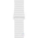 COTEetCI kožený magnetický řemínek Loop Band pro Apple Watch 38 / 40mm bílý - WH5205-WH – Hledejceny.cz