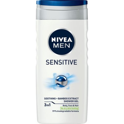 Nivea Men Sensitive sprchový gel 500 ml – Zboží Mobilmania