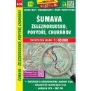 Mapy Šumava Železnorudsko Povydří Churáňov turistická mapa 1:40 000