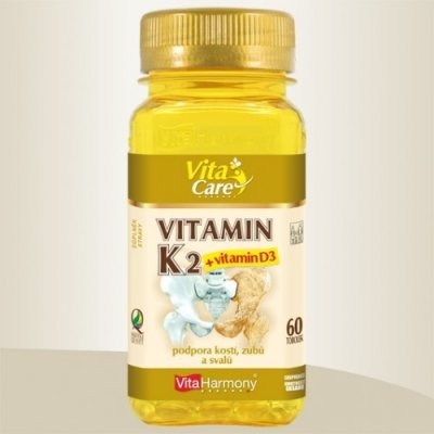 Vita Harmony Vitamin K2 100 µg + D3 25 µg 60 tob.