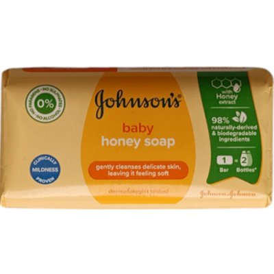 Johnson´s Baby Soap dětské mýdlo medové 90 g – Hledejceny.cz
