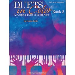 DUETS in Color 2 12 originálních mollových duet pro 1 klavír 4 ruce