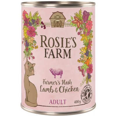 Rosie's Farm Adult jehněčí a kuřecí 6 x 400 g