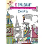 3D omalovánky Města Relaxace a inspirace pro děti i dospělé – Zboží Dáma
