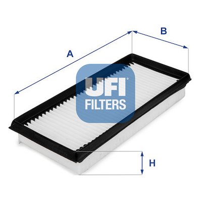 Vzduchový filtr UFI 30.466.00 – Hledejceny.cz