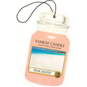 Yankee Candle Pink Sands gelová visačka