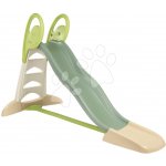 Smoby s vodotryskem a basketbalovým košem Toboggan XL Slide Green 230 cm – Sleviste.cz