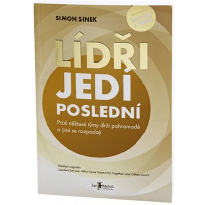 Lídři jedí poslední - Simon Sinek - Kniha