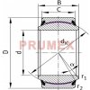 Ložisko kola INA GE 90-UK-2RS bezúdržbové kloubové ložisko ,ocel/PTFE