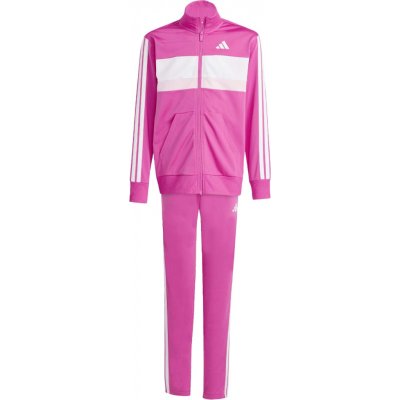 adidas dětská souprava 3 Stripes Tiberio růžová bílá – Zbozi.Blesk.cz
