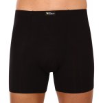 Bambusové šité boxerky s delší nohavičkou ecobamboo černé 74159P – Zboží Dáma