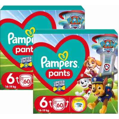 Pampers Active Baby Pants 6 2 x 60 ks