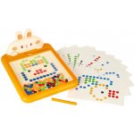 KIK KX3859_1 Magnetická kreslící tabule s barevnými knoflíky – Zboží Dáma