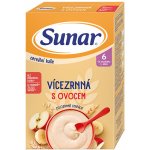 Sunar cereální kaše Vícezrná s ovocem 210 g – Zboží Dáma