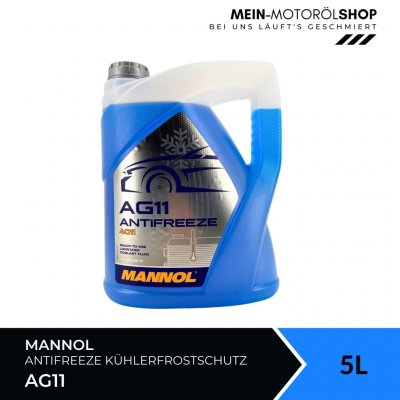 Mannol Antifreeze AG11 -40°C 5 l | Zboží Auto