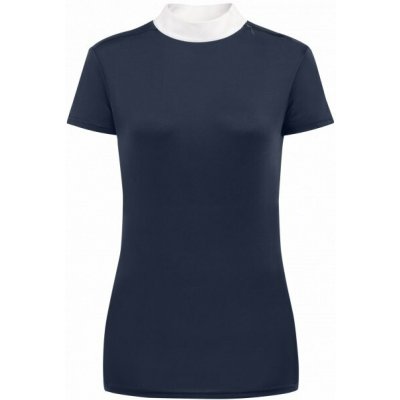 ELT Závodní funkční triko Hailey s bílým stojáčkem tmavě modrá – Sleviste.cz