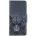 TopQ Vivo V50 Lite knížkové Vlk – Sleviste.cz
