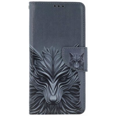 TopQ Vivo V50 Lite knížkové Vlk – Sleviste.cz