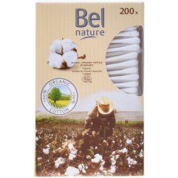 Bel Nature Bio bavlna Vatové tyčinky 200 ks