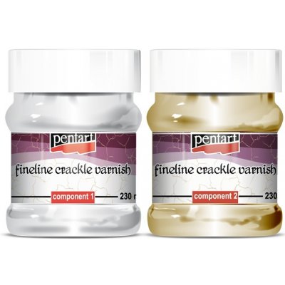 pentart Krakelovací lak pro jemné linie průhledný 230 ml – Zboží Dáma pentart Krakelovací lak pro jemné linie průhledný 230 ml – Zboží Dáma