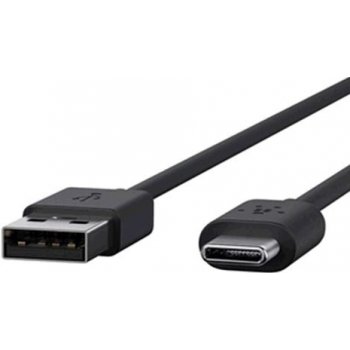Belkin F2CU032bt06-BLK USB 3.1 propojovací USB-C -> USB A, 1,8m, černý